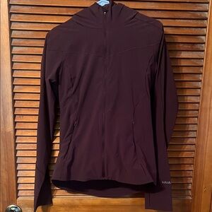 Lululemon Deep Burgundy Hooded Jacket